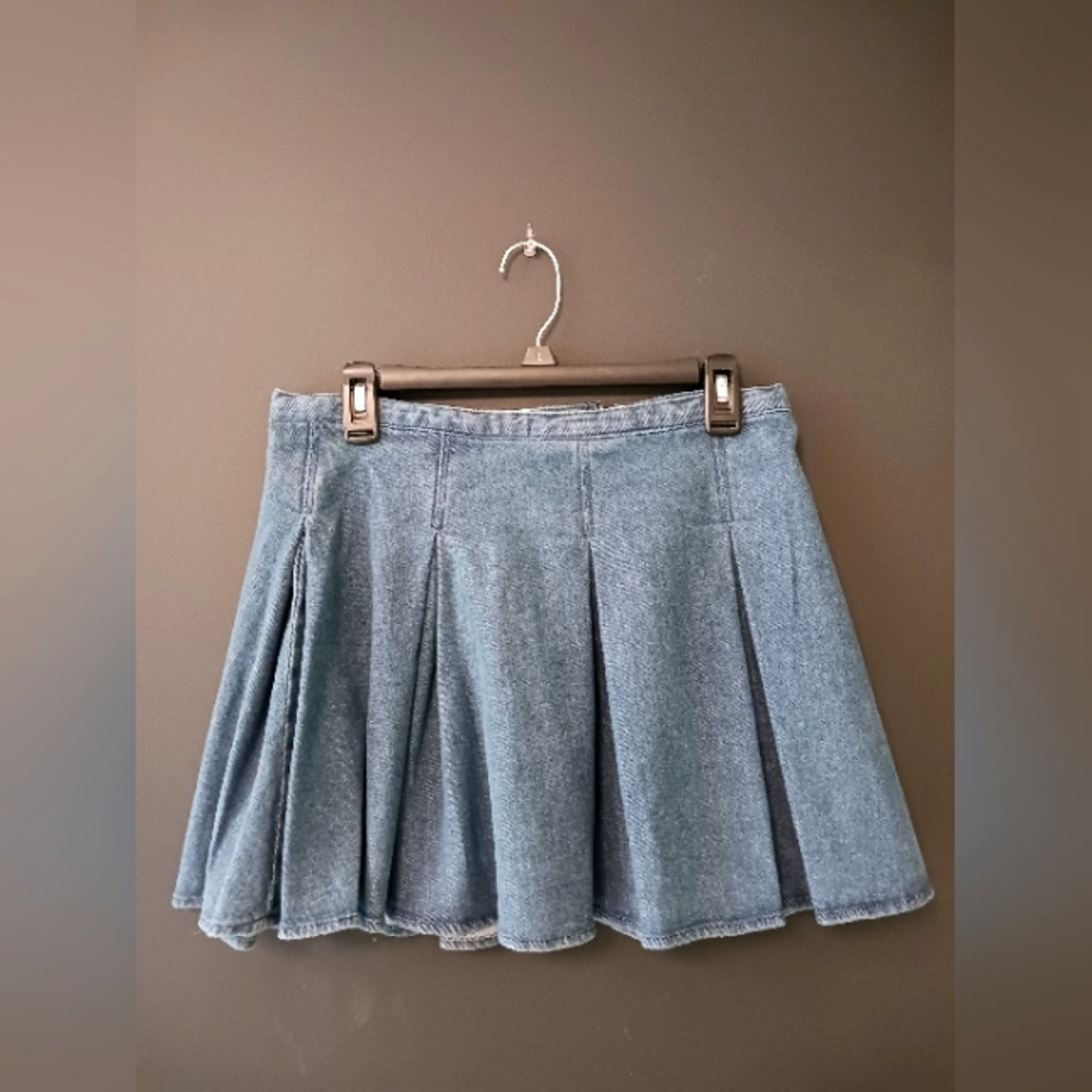 SO NEW WITH TAGS WOMENS BLUE SUMMER MINI SKIRT SIZE 9